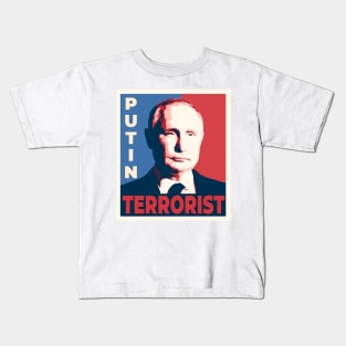 putin portrait Kids T-Shirt